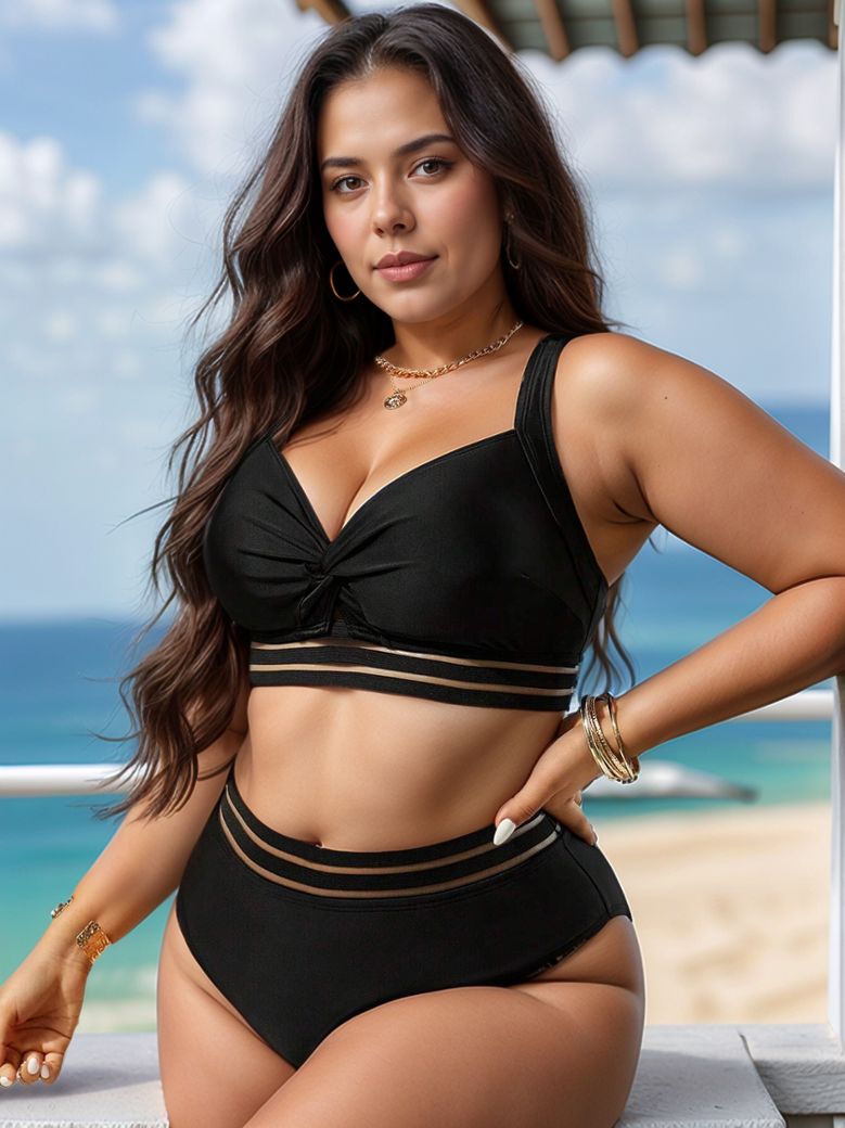 Black Eclipse: Twisted Bikini, Elegance and Support