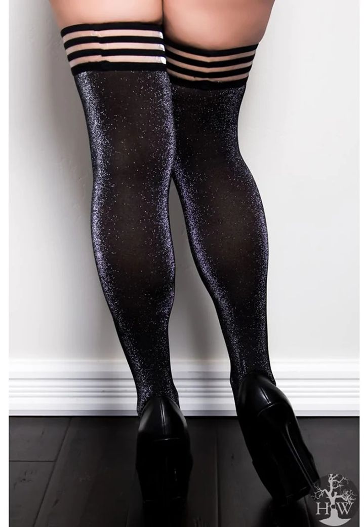 Radiosità e sostegno: Kylie hold ups, Satin Shine e Absolute Comfort