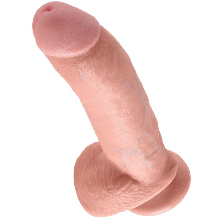 Realistic Dildo with Testicles