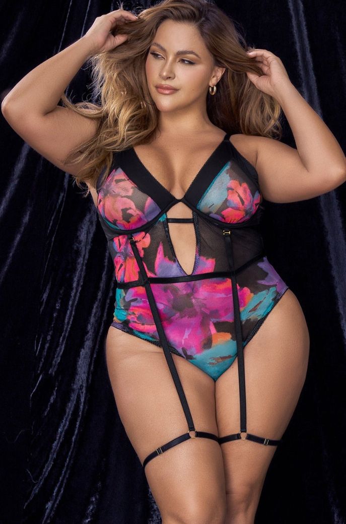 Exotica underwired bodysuit