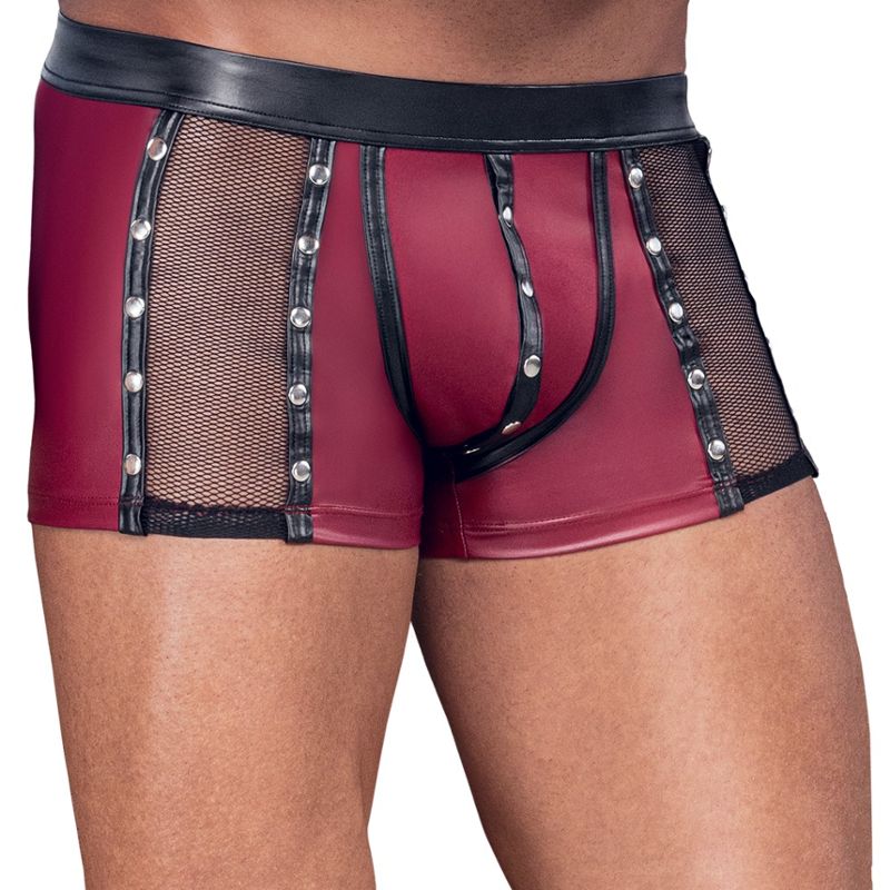 Tight-Fitting Boxer Red Matte - Bold Style