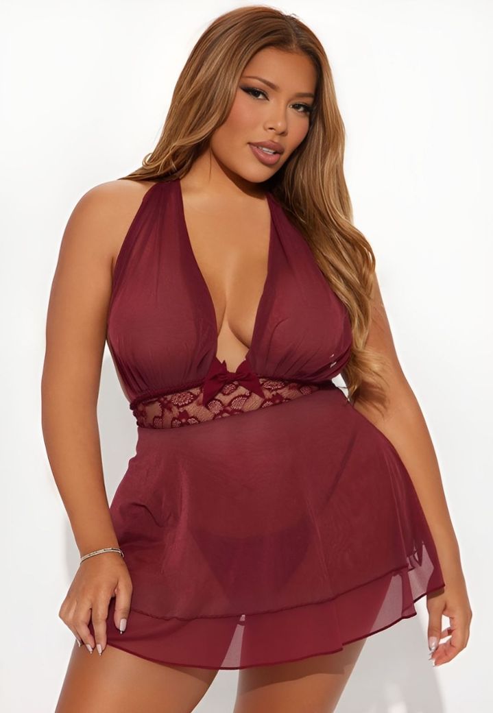 Cheyenne Merlot Babydoll